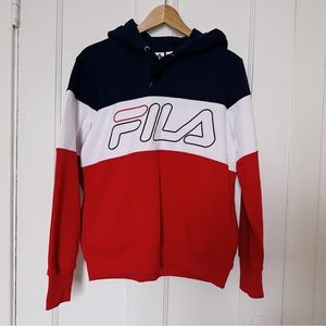 Color block Fila Hoodie